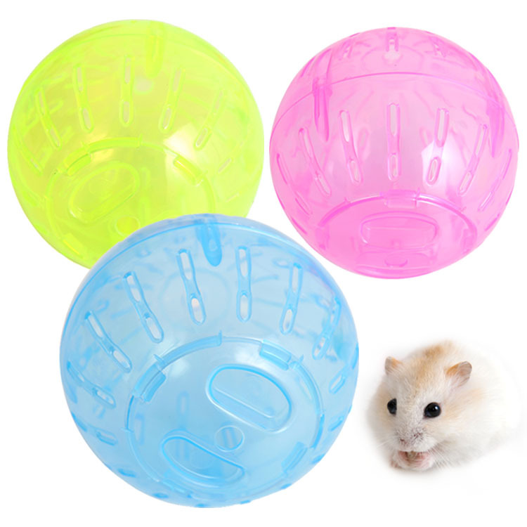 Hamster Running Ball 10cm Small Pet Hamster Running Wheel Mini Roller Ball Sport Turning Ball Plastic Hamster Toy Wholesale