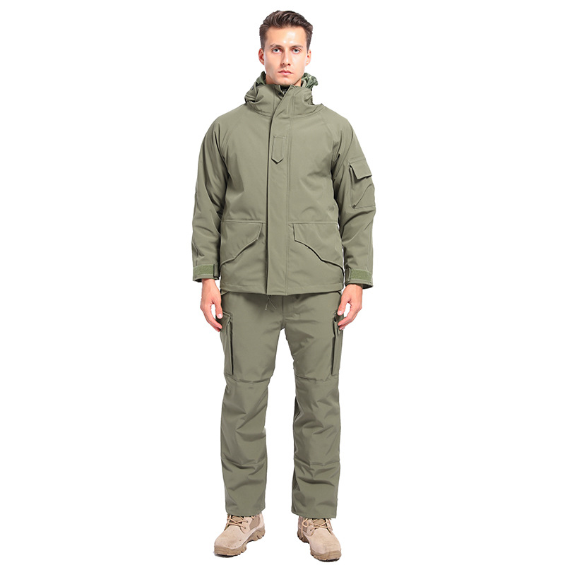 Windproof Waterproof Warm Full Stitching Adhesive G8 Jacket Suit Outdoor Camouflage Three-in-One Jacket Suit