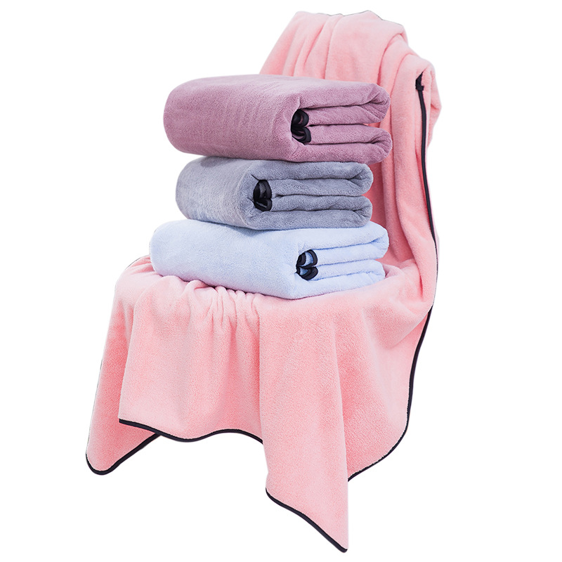 Beauty Salon Bath Towel Special Large Towel Bed Towel Household White Blanket Massage Bath Hotel Absorbent Soft
