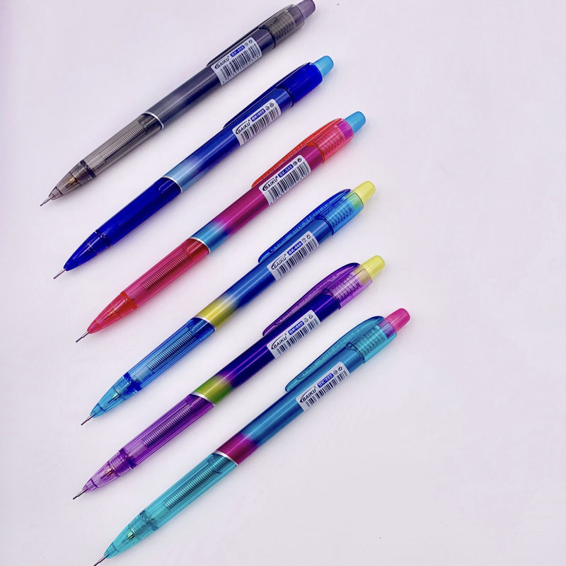 Baiku good pen 0.5mm plastic cute activity pencil student children stationery writing automatic pencil wholesale