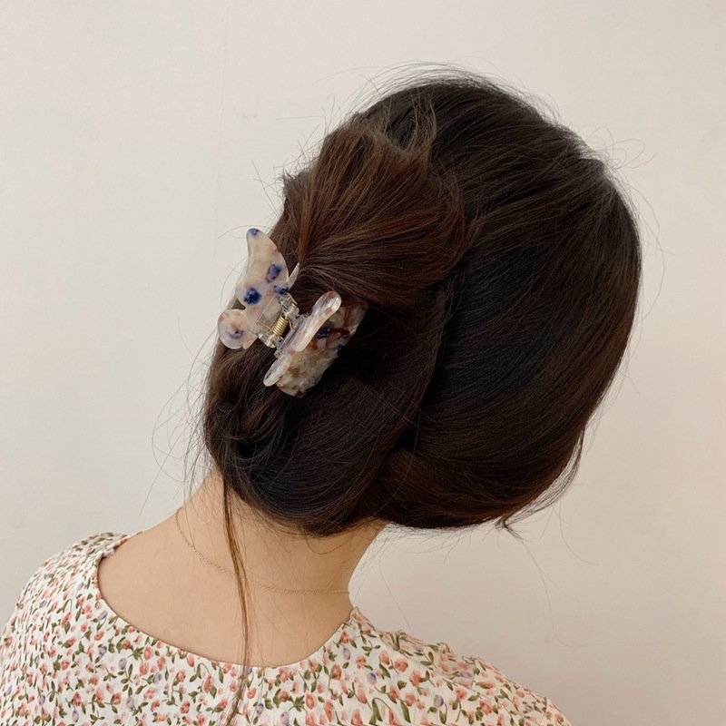 ヴィンテージ花ヘアピン手作りかぎ針編みヘアクリップバレッタヘアアクセサリー女性のヘアピン繊細なレースクリップ|undefined