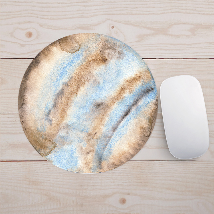 Factory direct 20 round planet Mouse Pad natural rubber spot can come to map on behalf of the Mouse Pad