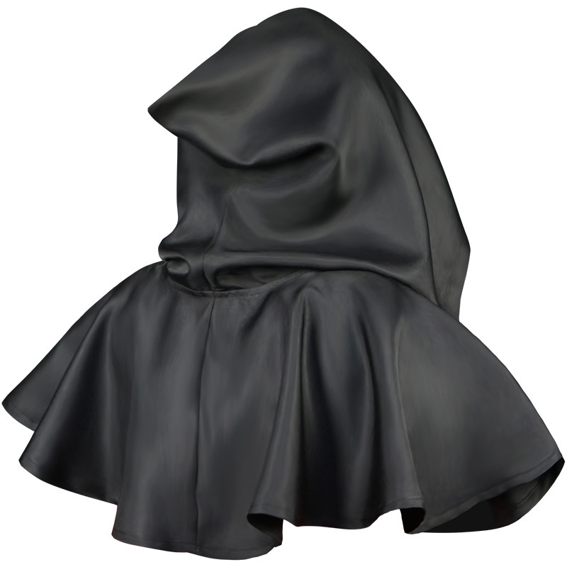 Amazon Hot New Halloween Costume Death Cloak Medieval Hooded Cloak Adult Average Size Hat