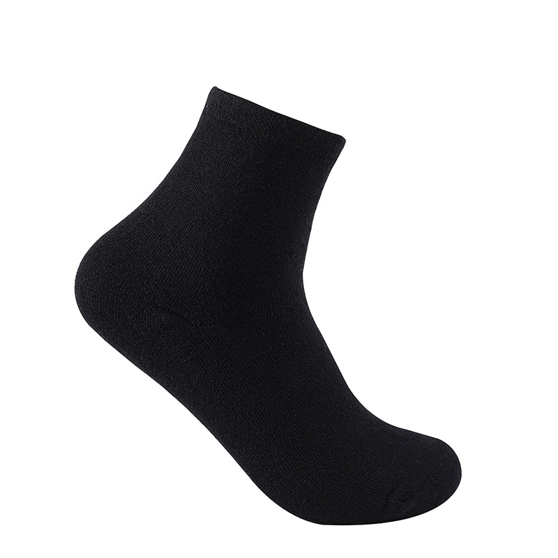 Autumn and winter men's socks [black and white gray] sports socks warm and comfortable cotton business socks manufacturers wholesale