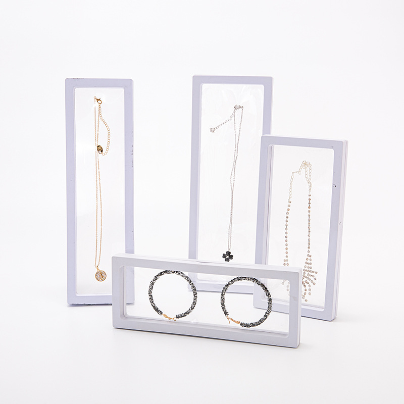 Factory Direct jewelry box PE suspension box jewelry packaging display box bracelet necklace bracelet packaging box