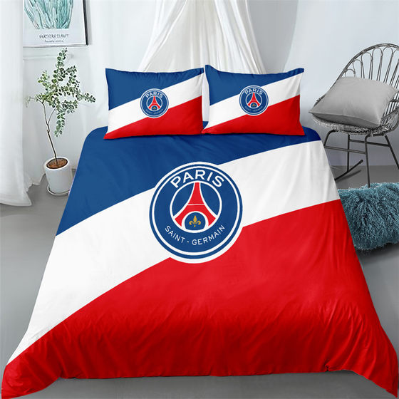 Football Giants digital printing Champions League cross-border quilt cover kit