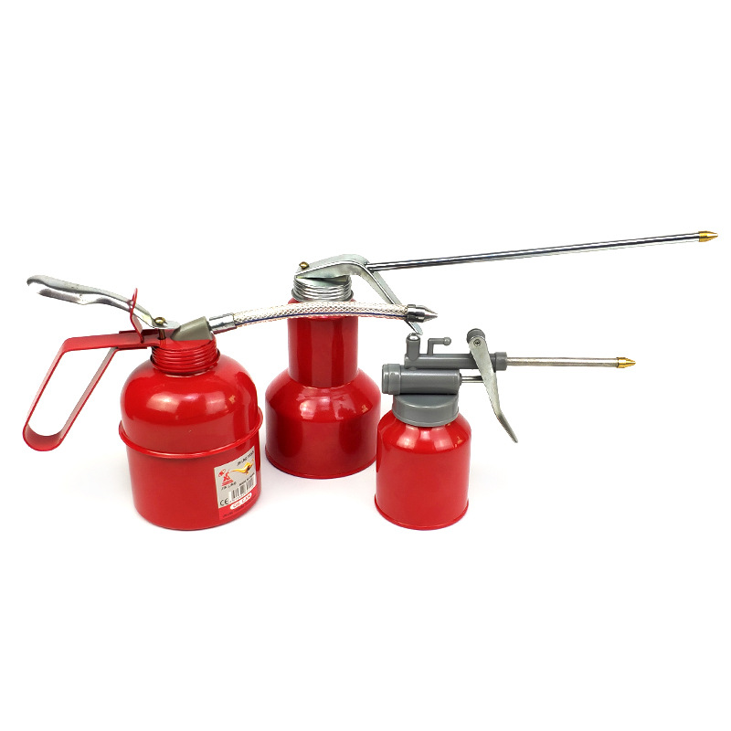 Take sample postage Jin Da Yu 300ml oil pot transparent hand pressure high pressure 3.5 liters long mouth oil pot chain oil injection
