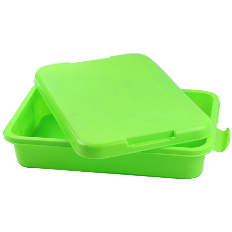 Factory wholesale storage box desktop plastic toy box transparent storage box thickened storage box storage box