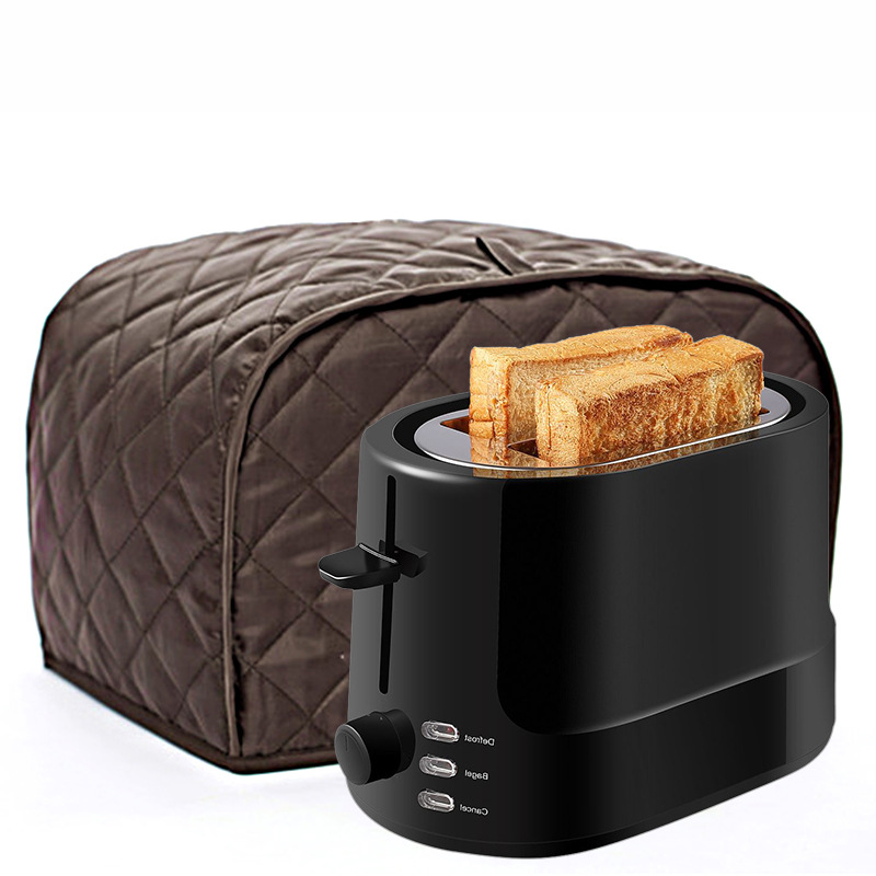 麵包機罩 toaster cover 兩片四片麵包機罩 滌綸跨境 家用防塵罩