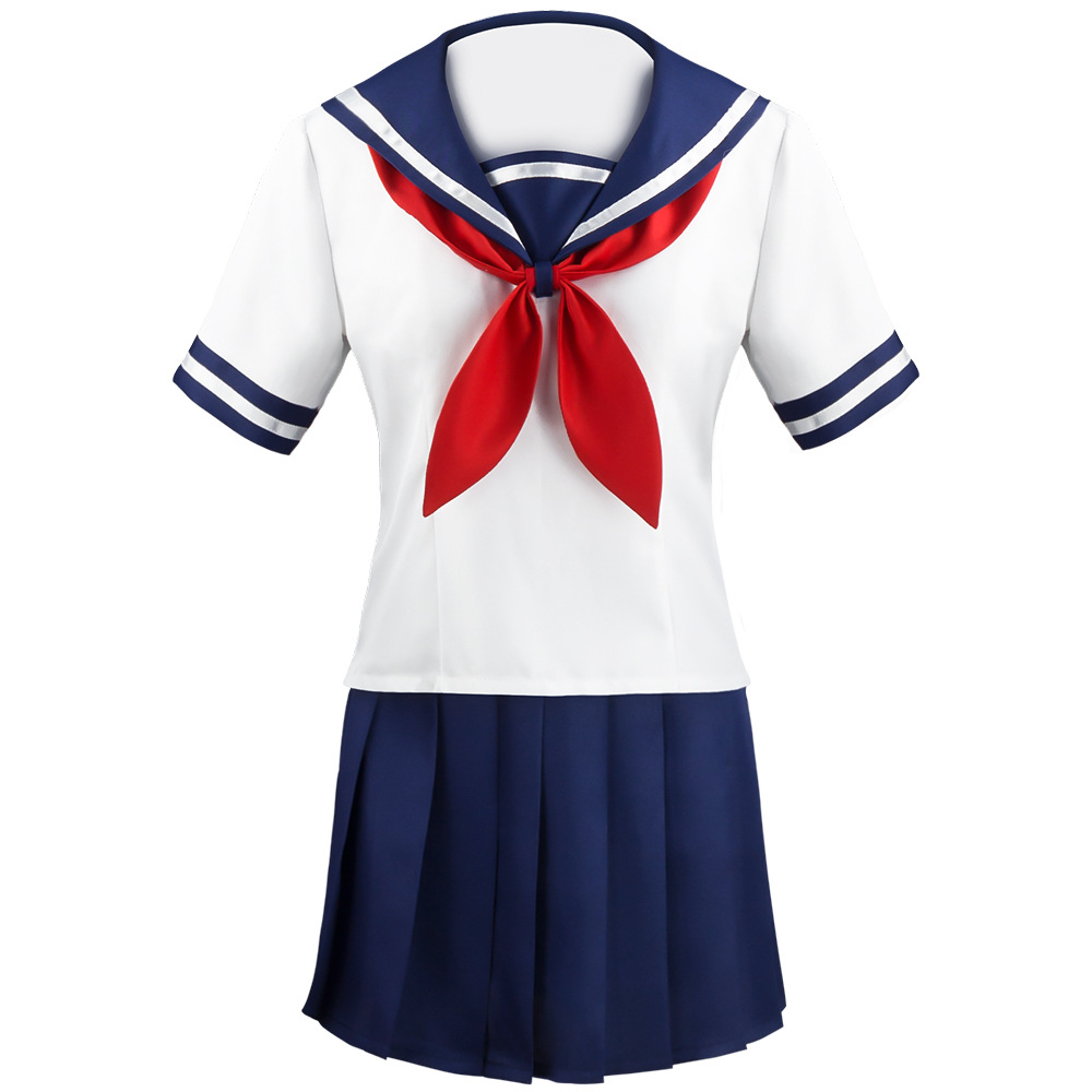 病嬌模擬器cos服 病嬌醬愛詩綾乃JK制服校服學院風Cosplay服裝