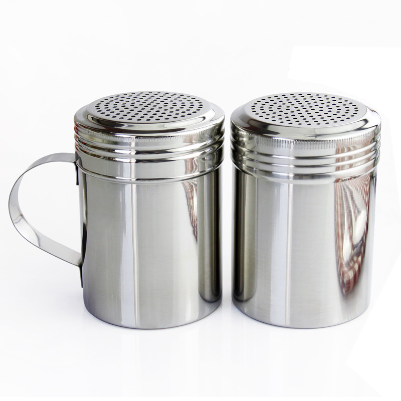 [Recommended Good Goods] Stainless Steel Seasoning Bottle Jar Barbecue Seasoning Salt and Pepper Seasoning Box Powder Granular Seasoning Bottle