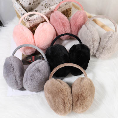 Warm winter earmuffs female Korean cute student earmuffs winter ear protection plush earmuffs antifreeze wear earmuffs