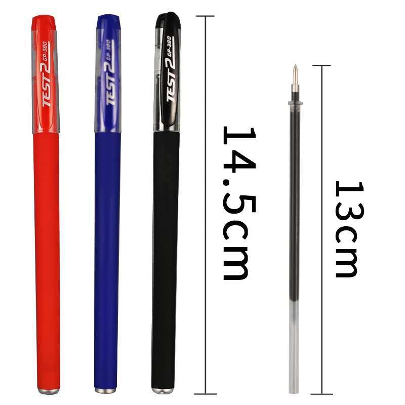 GP380 frosted rod black gel pen 0.5m water pen signature water pen student supplies office stationery wholesale
