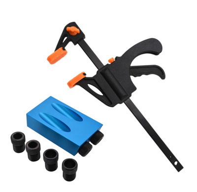 15 ° 斜め穴ロケータドリルロケータドリル木工手动ツール穴あけクランプ部品穴あけ器diy|undefined