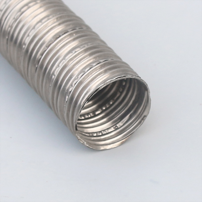 Double-layer smoke exhaust pipe stainless steel parking heater accessories fine thread screw lengthening exhaust thickened exhaust pipe