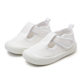 Children's White Shoes South Heron Dance Shoes Boys and Girls Kindergarten Indoor Shoes White Mesh Shoes Comfortable Breathable Cloth Shoes