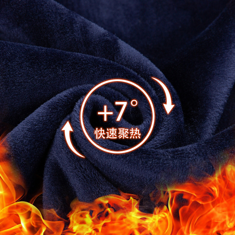 Warm Shirt Men's Long-sleeved Winter Fleece-lined Thickened Plaid Shirt for Middle-aged Dad Water-washed Fleece Winter Shirt for Men