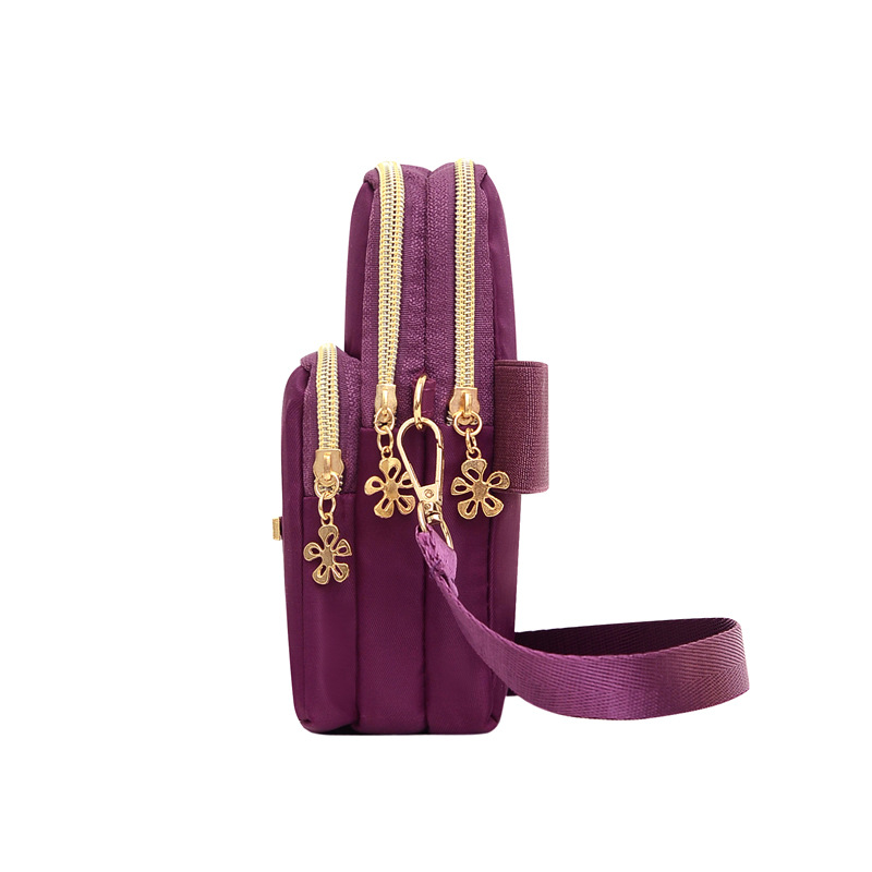 Women's Bag New Mobile Phone Shoulder Bag Fashionable Korean Sports Arm Bag Casual Shoulder Crossbody Bag Change Mobile Phone Small Bag
