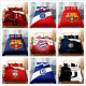 Football Giants digital printing Champions League cross-border quilt cover kit