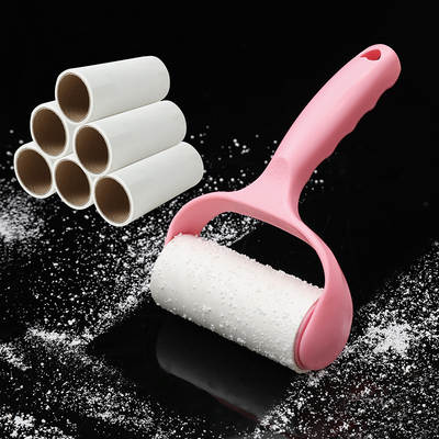 Tearable Roller Sticker Dust Paper Set Dust Removal Dip Hair Roller Dust Removal Dust Removal Dip Hair Brush