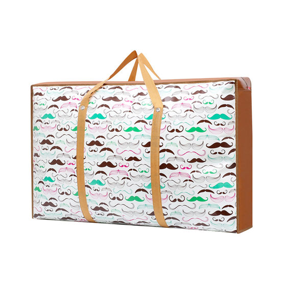 Extra Large Storage Woven Bag Moving Quilt Bag Extra Large Capacity Non-woven Duffel Bag Thickened Quilt Bag