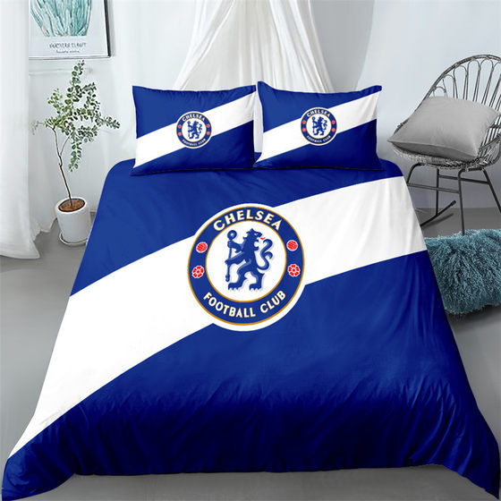 Football Giants digital printing Champions League cross-border quilt cover kit