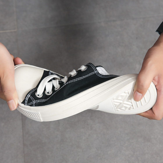 Spring Canvas Shoes Low-top Men's and Women's Shoes All-match Trendy Shoes Casual Large Size Board Shoes Men's Breathable Fashion Student Shoes Wholesale
