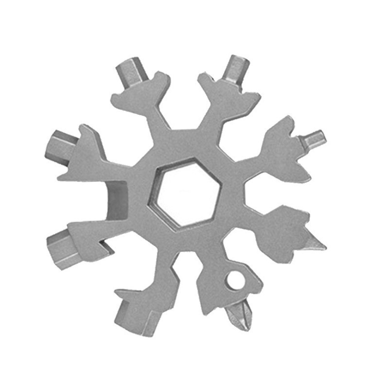 Snow flower plate hand tool multi-function snow wrench screwdriver hexagon socket high carbon steel wrench portable