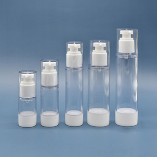 Factory spot 15ml30ml50ml vacuum emulsion bottle pressing emulsion cosmetic spray emulsion sub-bottling