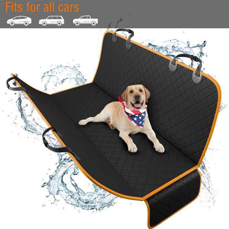 Cross-border hot-selling car pet mat car rear anti-dirty waterproof cat and dog mat foldable car pet mat - ShopShipShake