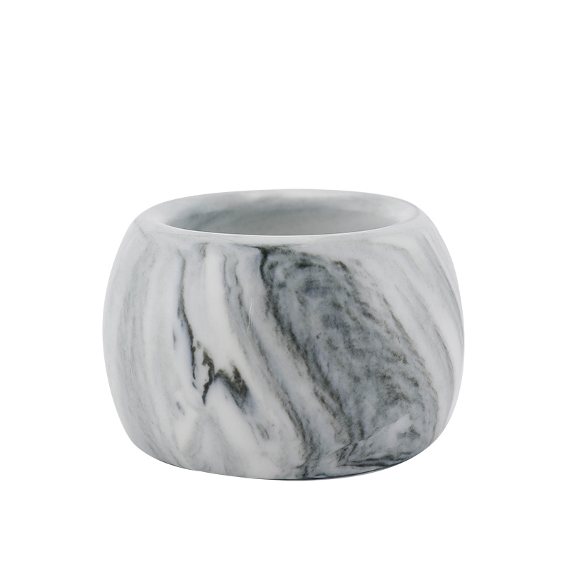 Marble pattern ceramic electric toothbrush holder toothbrush base holder toothbrush insert ceramic toothbrush holder can be ordered LOGO