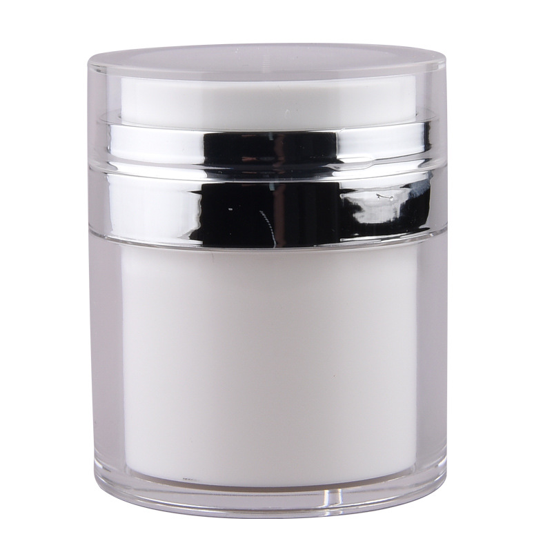 Spot acrylic cosmetics duckbill vacuum bottle 15g30g50G Press cream bottle sunscreen cream bottle