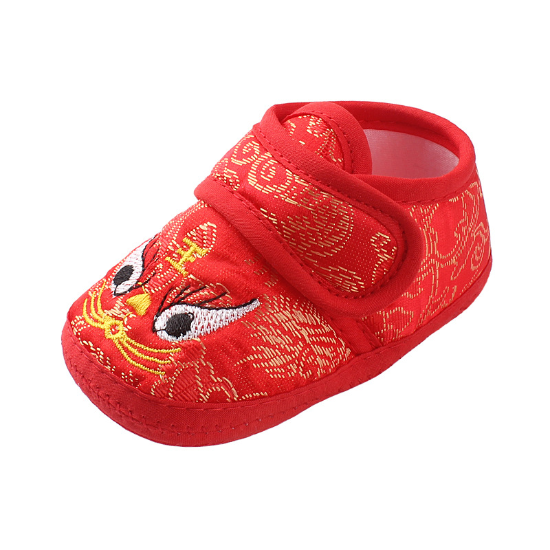 New cloth soft bottom baby toddler shoes men's and women's baby shoes spring and autumn non-slip shoes 0-1 years old baby shop shoes 115