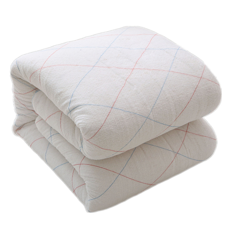 Cotton quilt mattress mattress cotton fiber quilt core spring and autumn and winter thickened chemical fiber quilt mattress wholesale