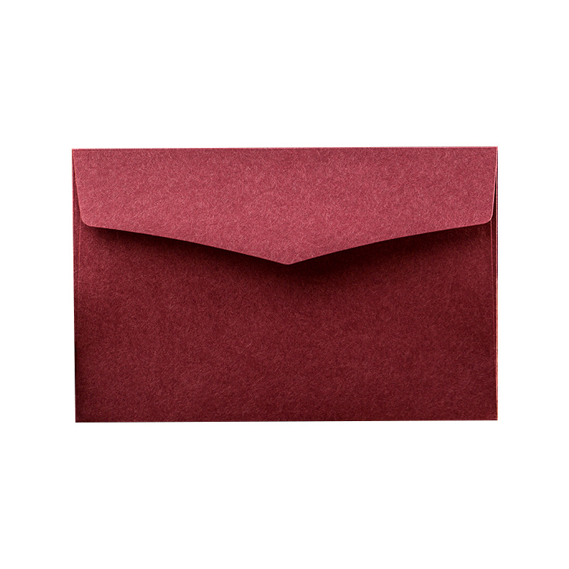 Envelope Large Business Envelope Factory Direct Western Invitation Invitation Card Thickened No.7 C5 Solid Color Paper Envelope