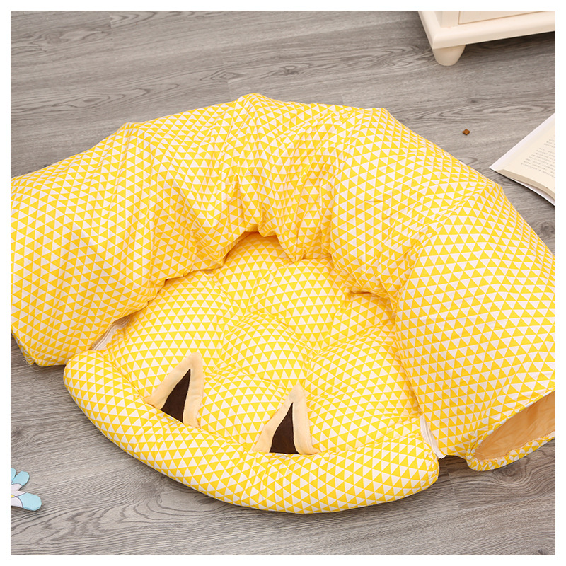 Cat Nest Cat Tunnel Toy Foldable Cat Channel Rolling Litter Cat Nest Cat Bed Pet Toy Pet Nest