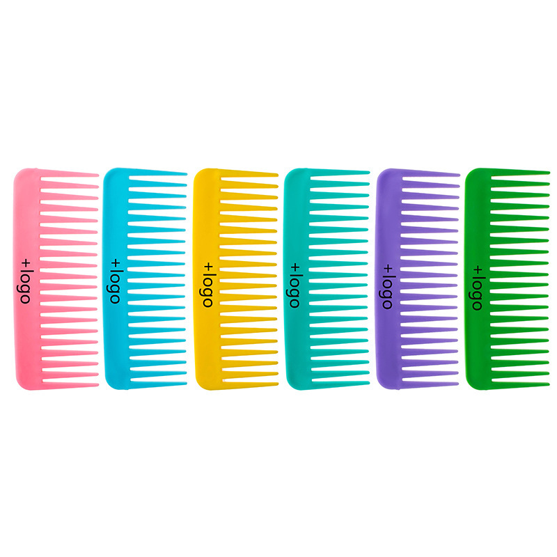 SUDI 7-color octopus in the same color without handle plus size wide tooth comb hair curling comb heat-resistant anti-static hair comb