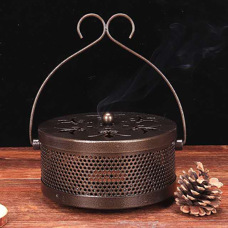 Summer Anti-mosquito Mosquito Incense Plate Portable Household Fireproof Mosquito Incense Box Outdoor Mosquito Incense Box Support Wholesale Portable