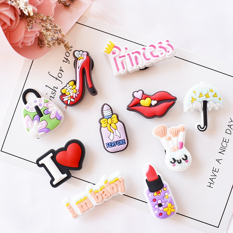 Cosmetic Cave Shoes Removable Decorative Buckle Shoes Flower Shoe Buckle Cute Cartoon Garden Shoes Shoes Accessories Buckle Wholesale