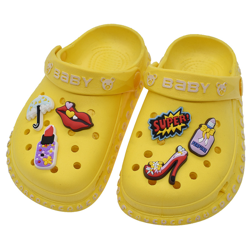Cosmetic Cave Shoes Removable Decorative Buckle Shoes Flower Shoe Buckle Cute Cartoon Garden Shoes Shoes Accessories Buckle Wholesale