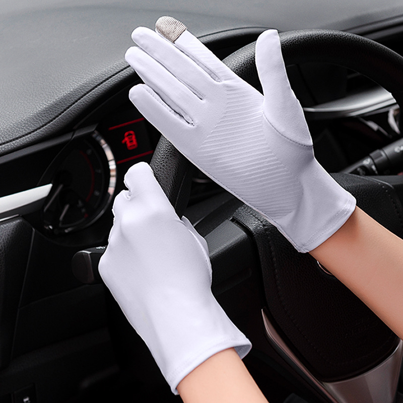 Men's and Women's Driving Ride Non-slip Sun Protection Gloves Touch Screen Meituan Didi Driving Gloves for Drivers
