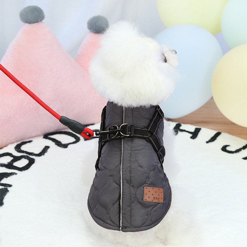 犬服 - 小型中型犬用のかわいいクマのデザインのパーカースウェットシャツ|undefined