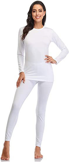European and American Amazon Women's Super Soft Set Wool Thermal Underwear Women's Top and Bottoms Autumn Clothes Set