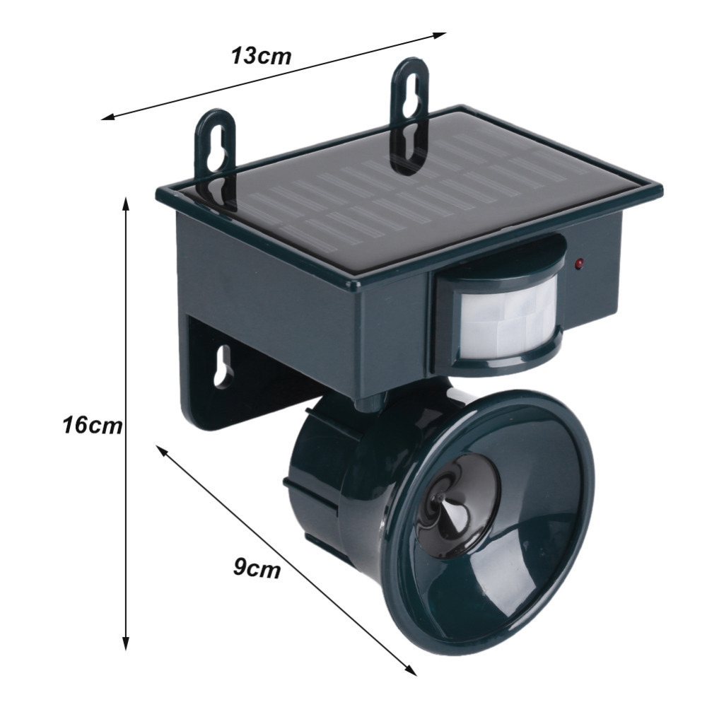 NY-2002 solar energy ultrasonic bird repellent deer repellent cat repellent dog repellent mouse repellent animal repellent