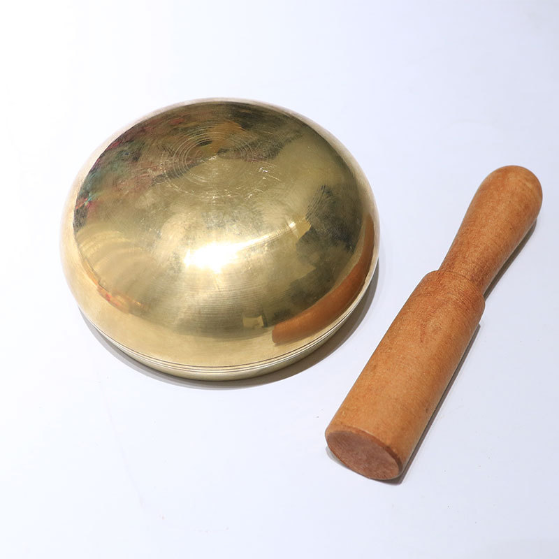 Buddhist Voice Bowl Wholesale Nepal Handmade Smooth Psalting Bowl Yoga Meditation singing bowls Cross-border Buddhist Voice Bowl