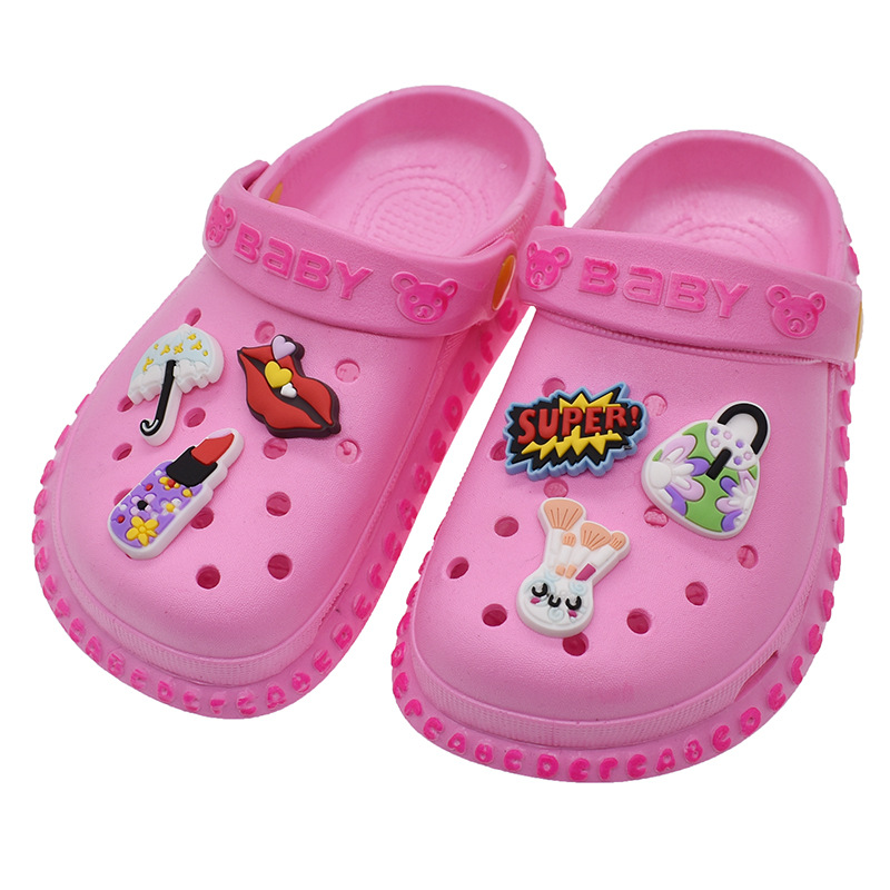 Cosmetic Cave Shoes Removable Decorative Buckle Shoes Flower Shoe Buckle Cute Cartoon Garden Shoes Shoes Accessories Buckle Wholesale