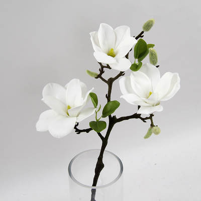 Three-head film Magnolia home decoration simulation agent hand feeling simulation Magnolia simulation Magnolia