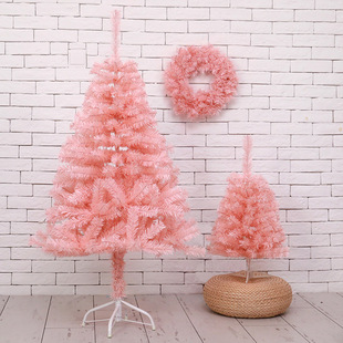 Christmas Pink Christmas Tree Internet Celebrant Creative PVC Window Outdoor Christmas Decorations Christmas Bare Tree