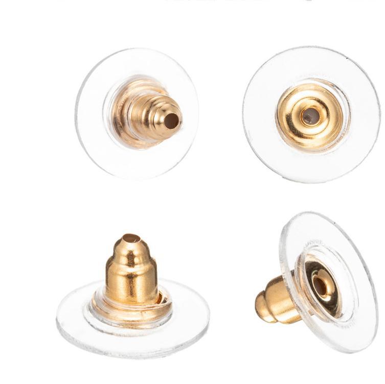 Frisbee earring plug bullet metal plastic film earplug earcap factory outlet