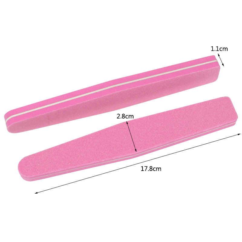 Nail sponge rubbing strip does not drop sand sponge file washable high-elastic nail surface grinding strip sponge rubbing strip